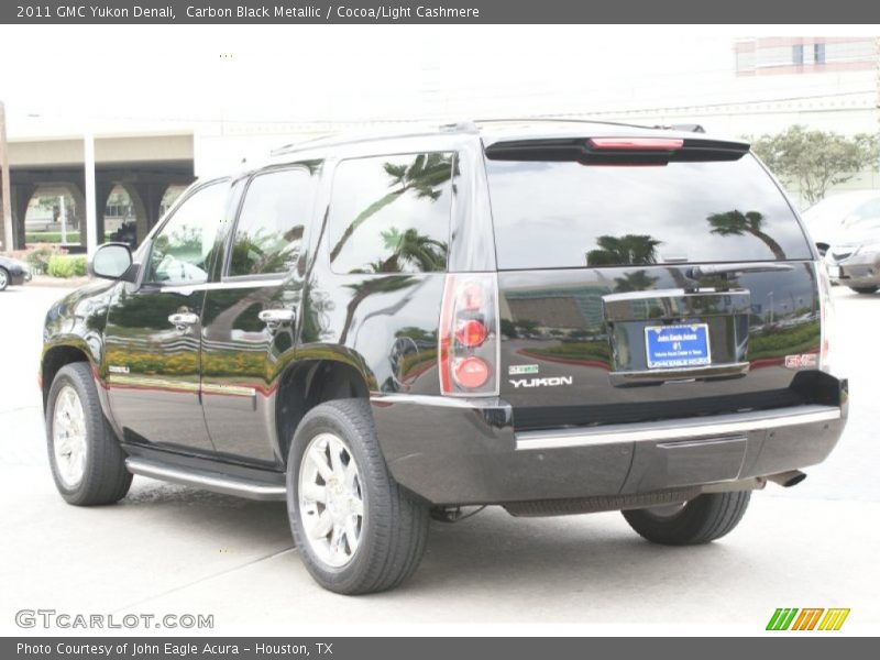 Carbon Black Metallic / Cocoa/Light Cashmere 2011 GMC Yukon Denali