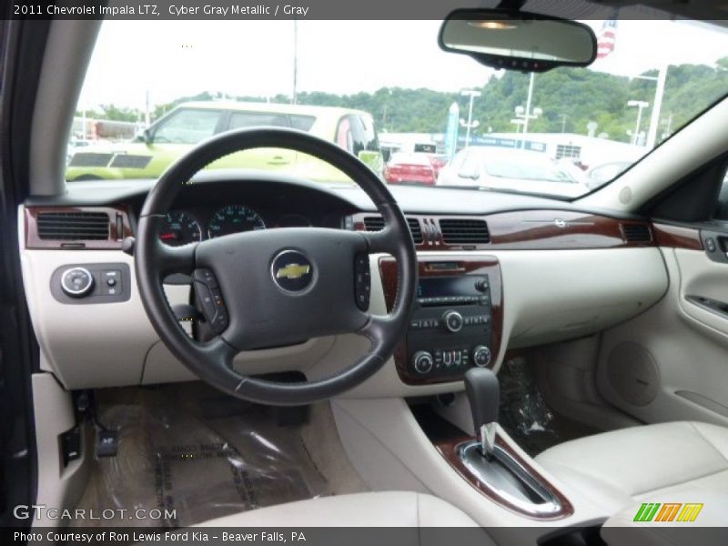 Cyber Gray Metallic / Gray 2011 Chevrolet Impala LTZ