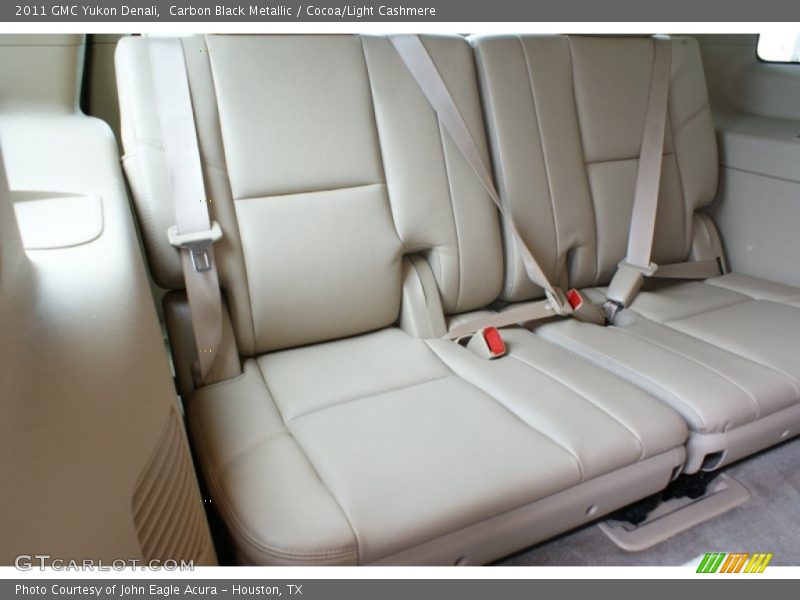 Carbon Black Metallic / Cocoa/Light Cashmere 2011 GMC Yukon Denali
