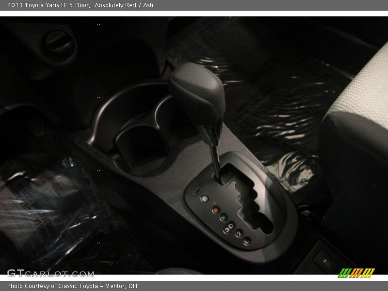 Absolutely Red / Ash 2013 Toyota Yaris LE 5 Door