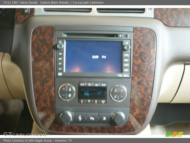 Carbon Black Metallic / Cocoa/Light Cashmere 2011 GMC Yukon Denali