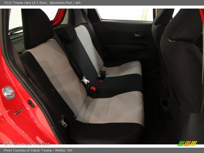 Absolutely Red / Ash 2013 Toyota Yaris LE 5 Door