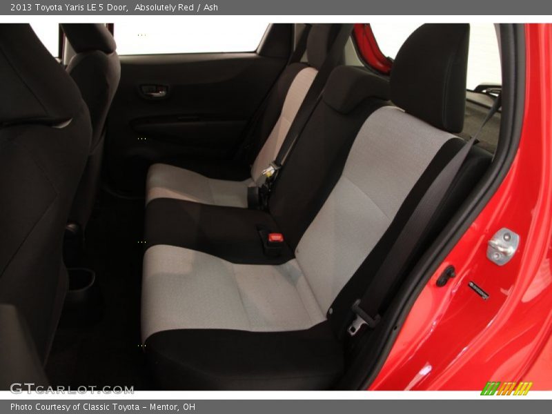 Absolutely Red / Ash 2013 Toyota Yaris LE 5 Door
