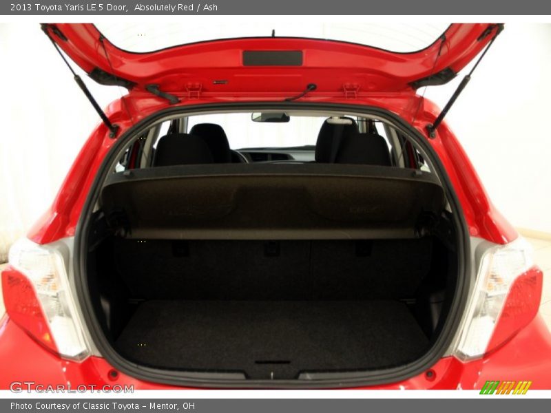 Absolutely Red / Ash 2013 Toyota Yaris LE 5 Door
