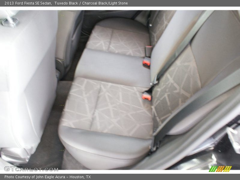 Tuxedo Black / Charcoal Black/Light Stone 2013 Ford Fiesta SE Sedan