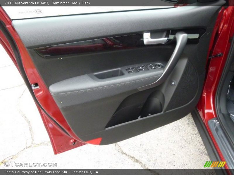 Remington Red / Black 2015 Kia Sorento LX AWD