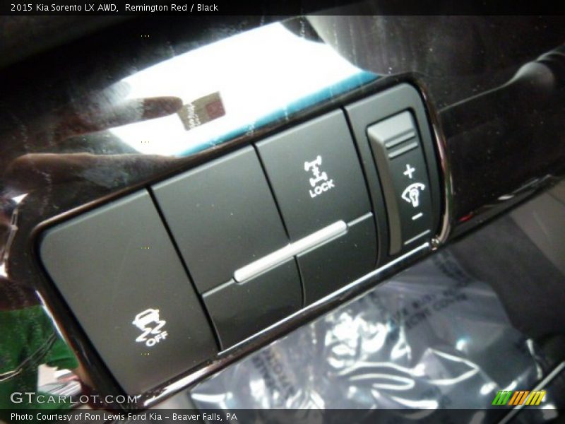 Remington Red / Black 2015 Kia Sorento LX AWD