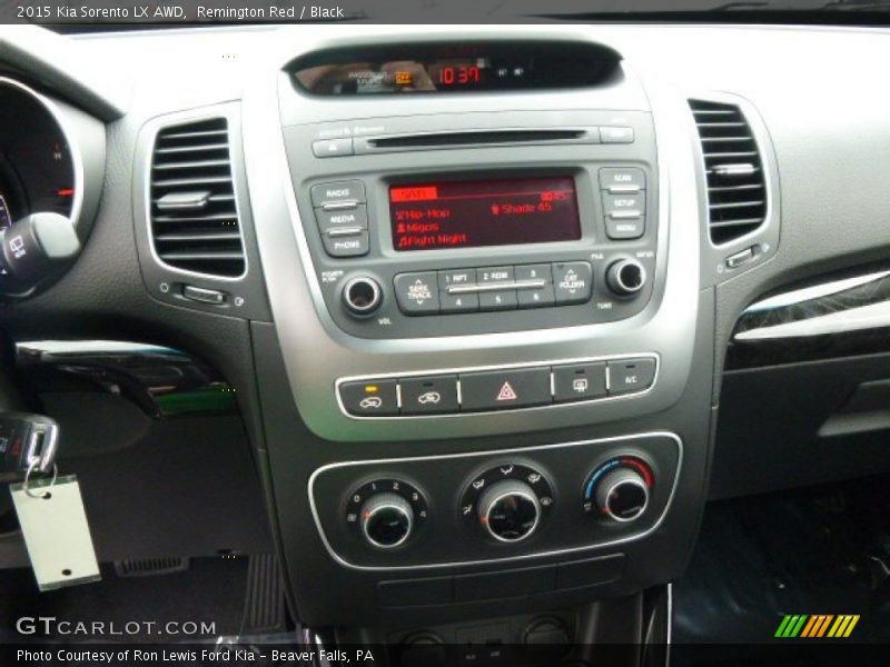 Remington Red / Black 2015 Kia Sorento LX AWD