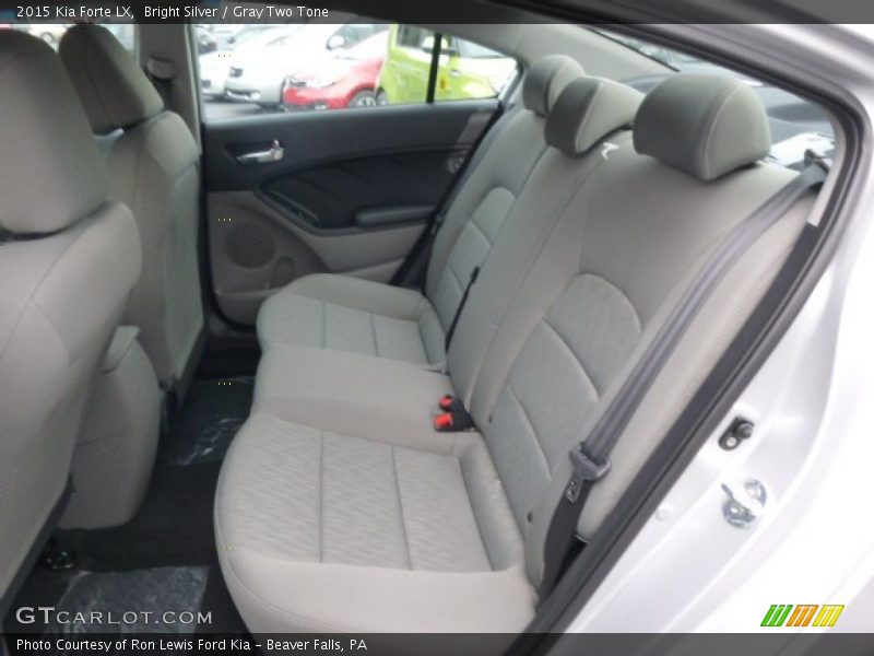 Bright Silver / Gray Two Tone 2015 Kia Forte LX