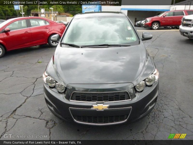Ashen Gray Metallic / Dark Pewter/Dark Titanium 2014 Chevrolet Sonic LT Sedan