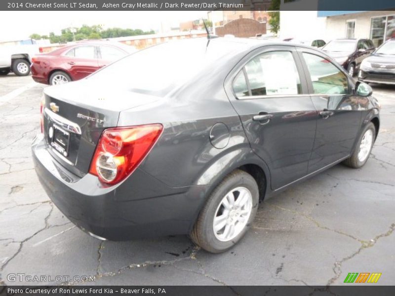 Ashen Gray Metallic / Dark Pewter/Dark Titanium 2014 Chevrolet Sonic LT Sedan