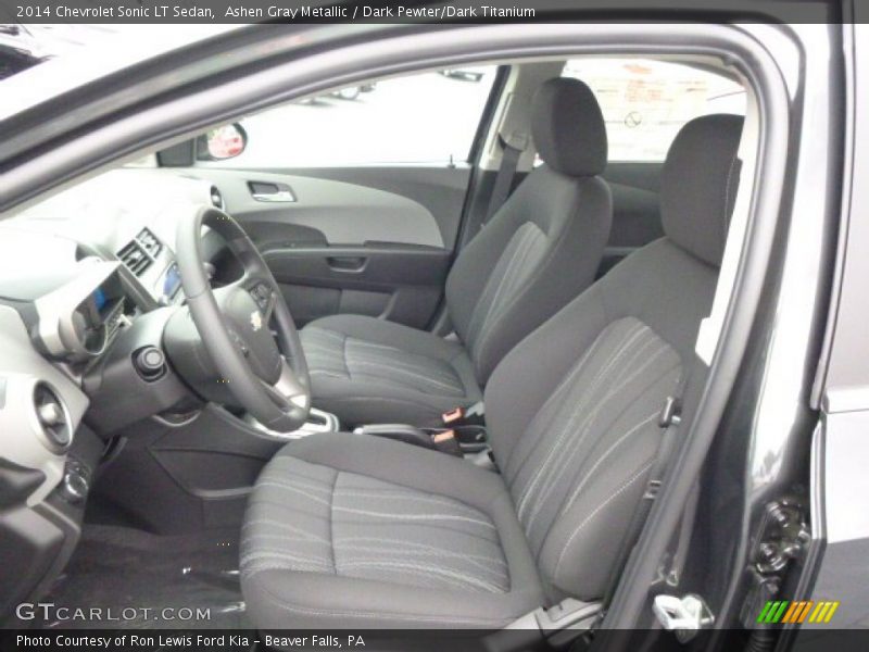 Ashen Gray Metallic / Dark Pewter/Dark Titanium 2014 Chevrolet Sonic LT Sedan
