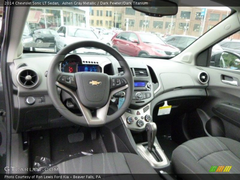 Ashen Gray Metallic / Dark Pewter/Dark Titanium 2014 Chevrolet Sonic LT Sedan