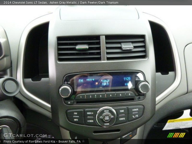 Ashen Gray Metallic / Dark Pewter/Dark Titanium 2014 Chevrolet Sonic LT Sedan