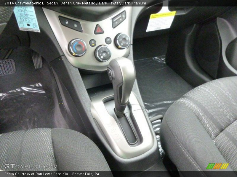 Ashen Gray Metallic / Dark Pewter/Dark Titanium 2014 Chevrolet Sonic LT Sedan