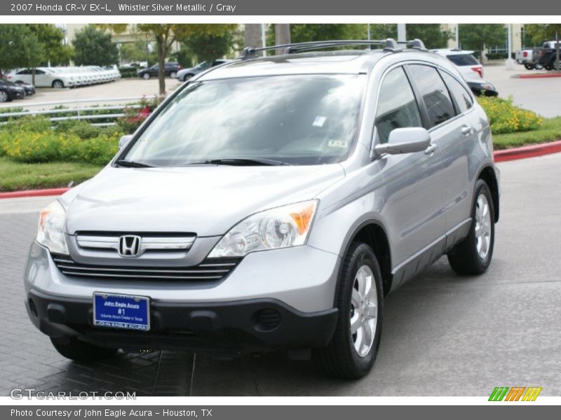 Whistler Silver Metallic / Gray 2007 Honda CR-V EX-L