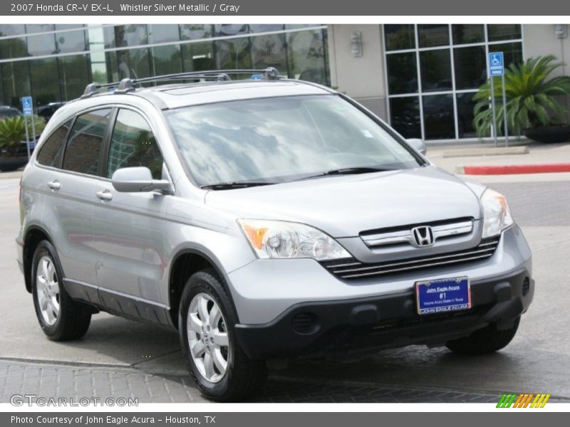Whistler Silver Metallic / Gray 2007 Honda CR-V EX-L
