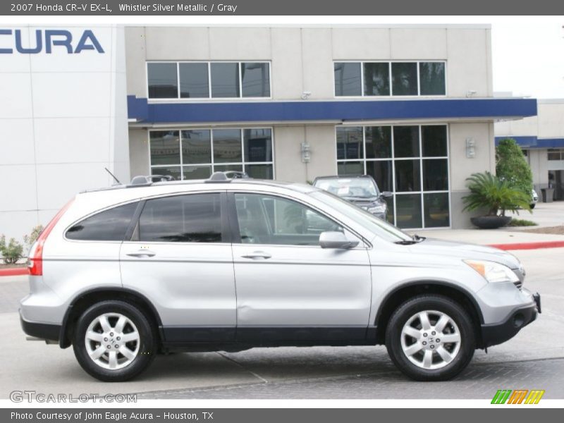 Whistler Silver Metallic / Gray 2007 Honda CR-V EX-L