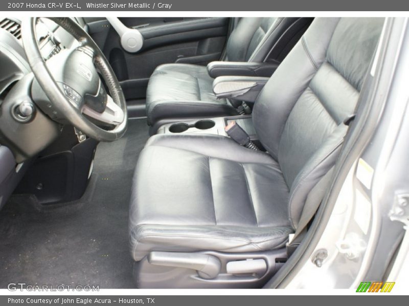 Whistler Silver Metallic / Gray 2007 Honda CR-V EX-L