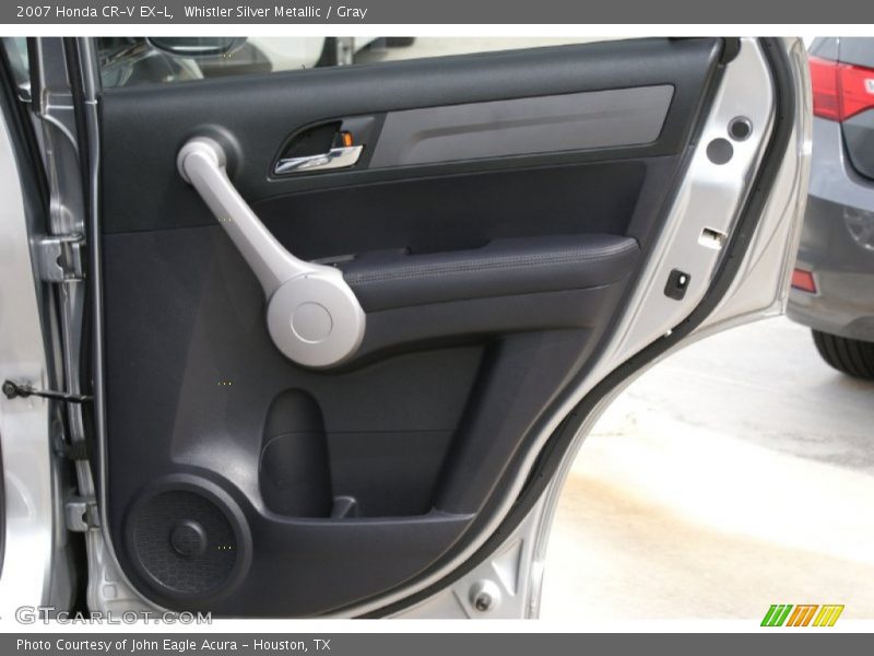 Whistler Silver Metallic / Gray 2007 Honda CR-V EX-L