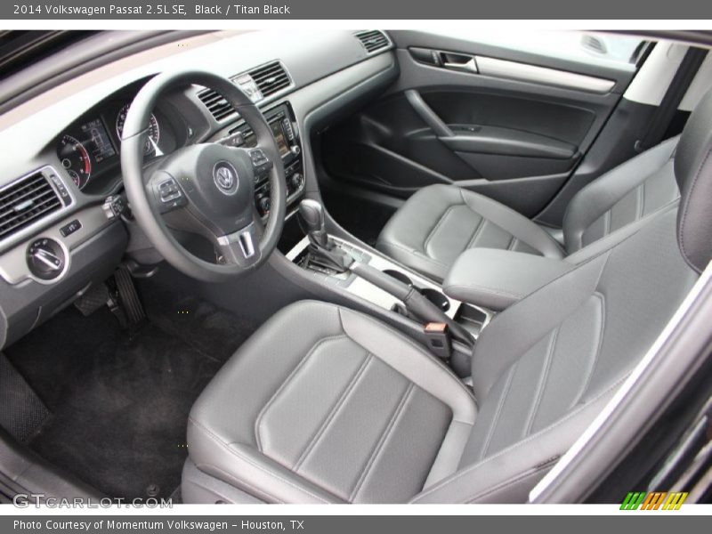 Black / Titan Black 2014 Volkswagen Passat 2.5L SE