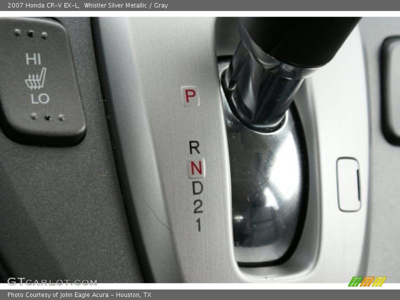 Whistler Silver Metallic / Gray 2007 Honda CR-V EX-L