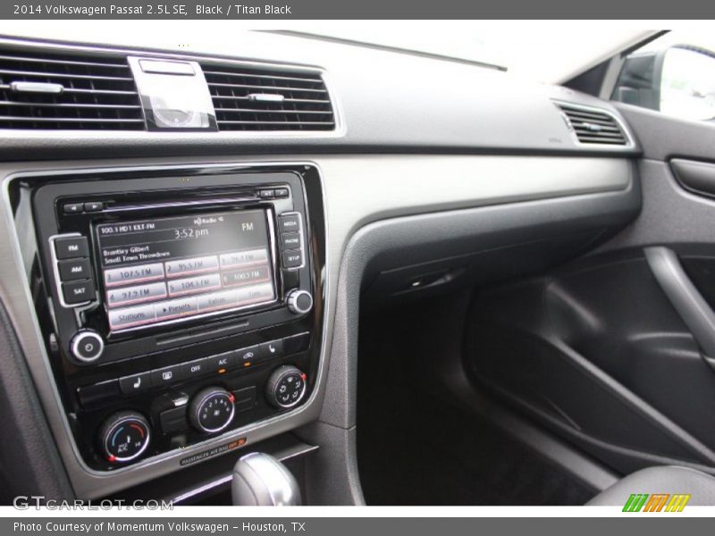 Black / Titan Black 2014 Volkswagen Passat 2.5L SE