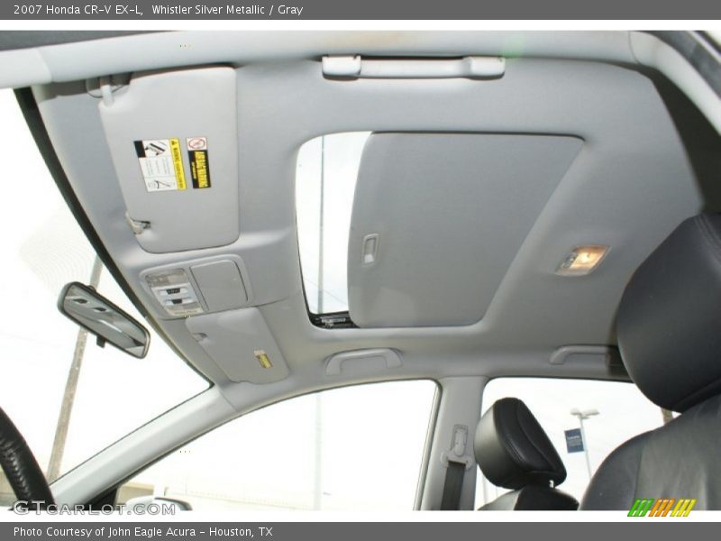 Whistler Silver Metallic / Gray 2007 Honda CR-V EX-L