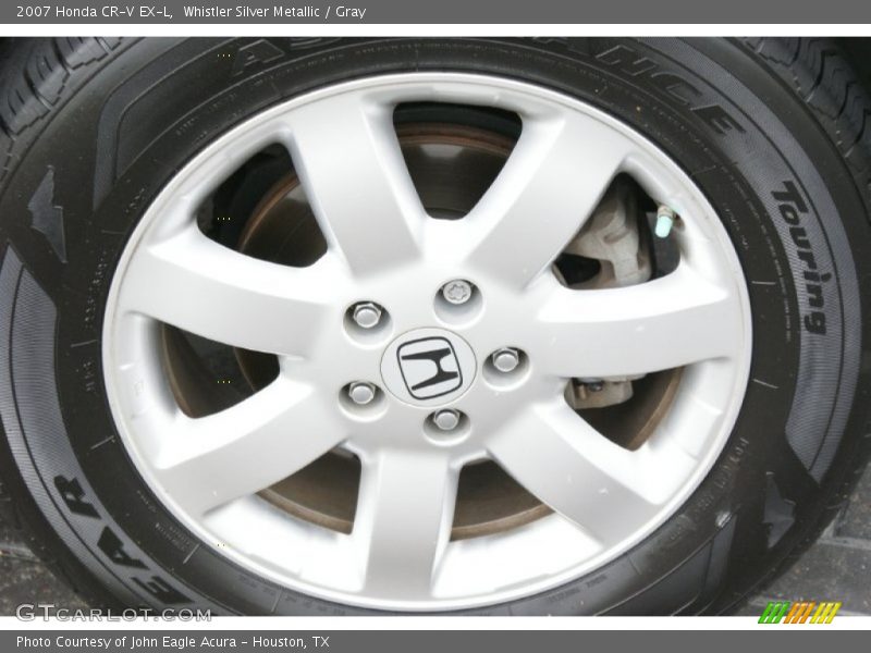 Whistler Silver Metallic / Gray 2007 Honda CR-V EX-L