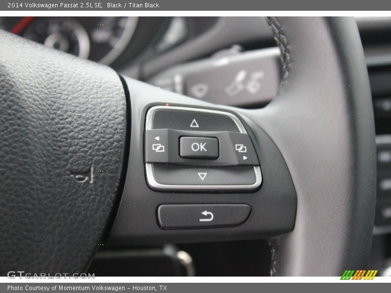 Black / Titan Black 2014 Volkswagen Passat 2.5L SE