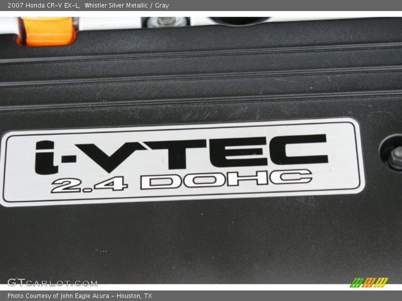Whistler Silver Metallic / Gray 2007 Honda CR-V EX-L