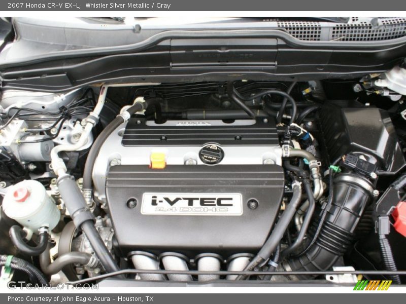 Whistler Silver Metallic / Gray 2007 Honda CR-V EX-L