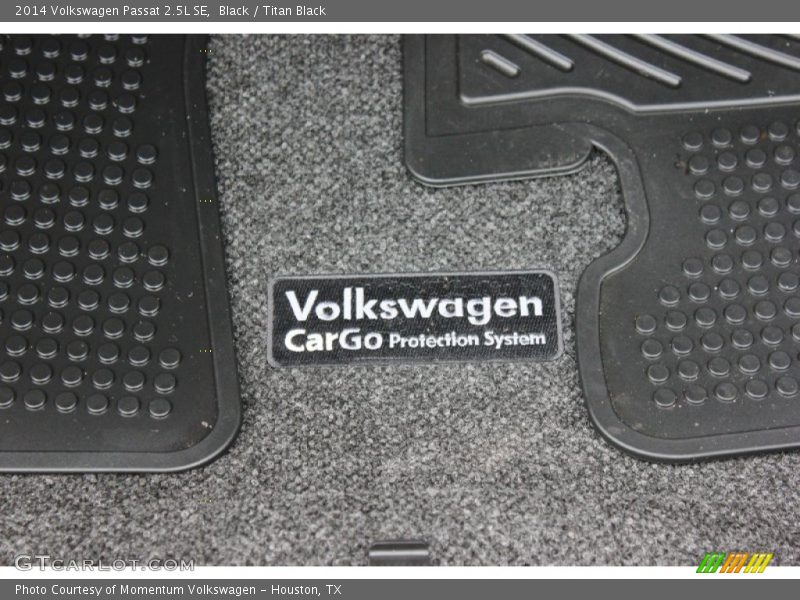 Black / Titan Black 2014 Volkswagen Passat 2.5L SE