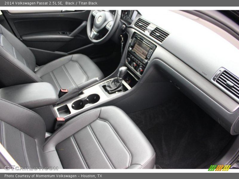 Black / Titan Black 2014 Volkswagen Passat 2.5L SE