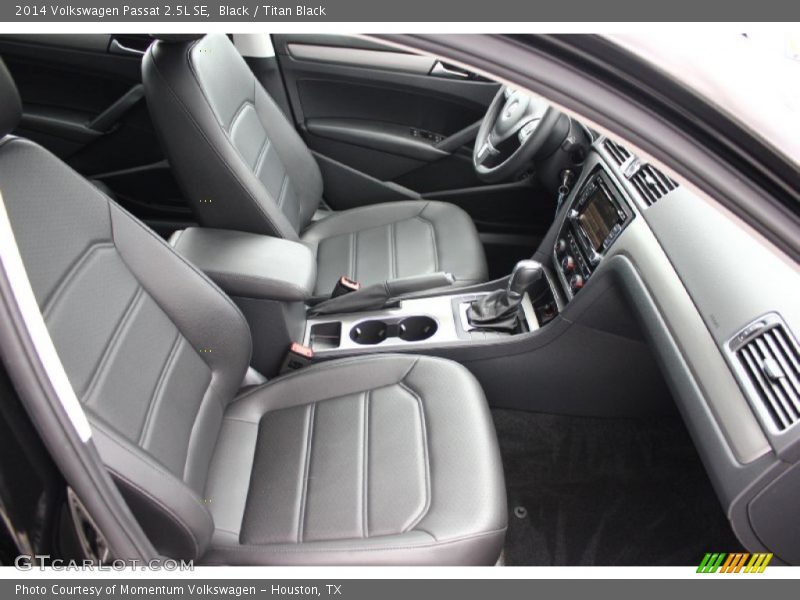 Black / Titan Black 2014 Volkswagen Passat 2.5L SE