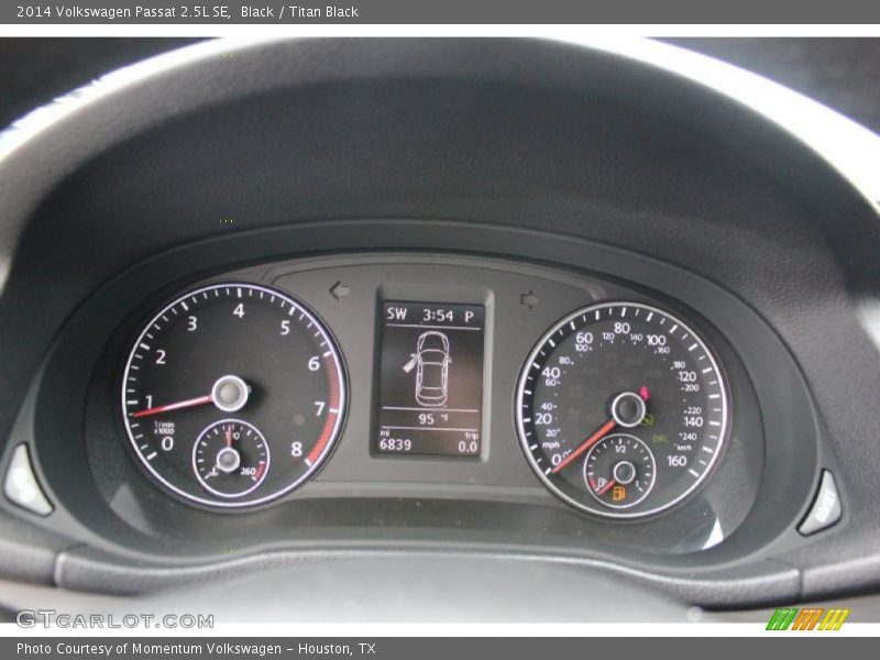 Black / Titan Black 2014 Volkswagen Passat 2.5L SE