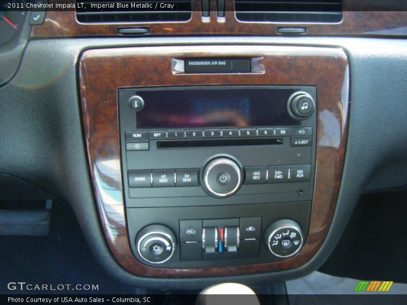 Imperial Blue Metallic / Gray 2011 Chevrolet Impala LT