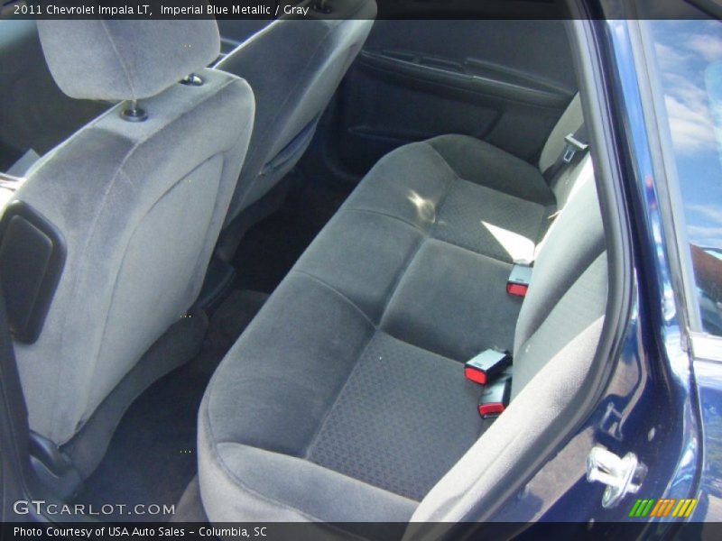 Imperial Blue Metallic / Gray 2011 Chevrolet Impala LT