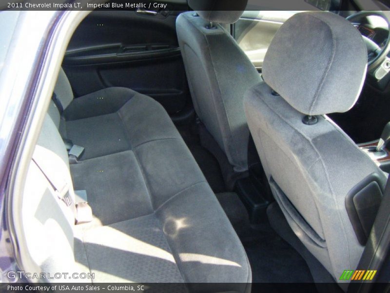 Imperial Blue Metallic / Gray 2011 Chevrolet Impala LT