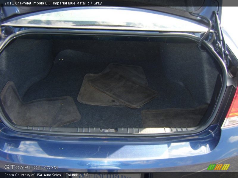 Imperial Blue Metallic / Gray 2011 Chevrolet Impala LT
