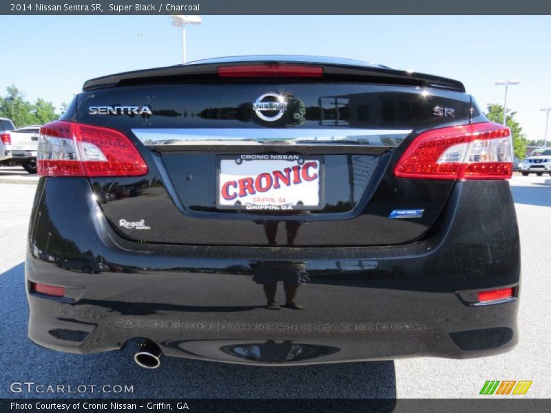 Super Black / Charcoal 2014 Nissan Sentra SR