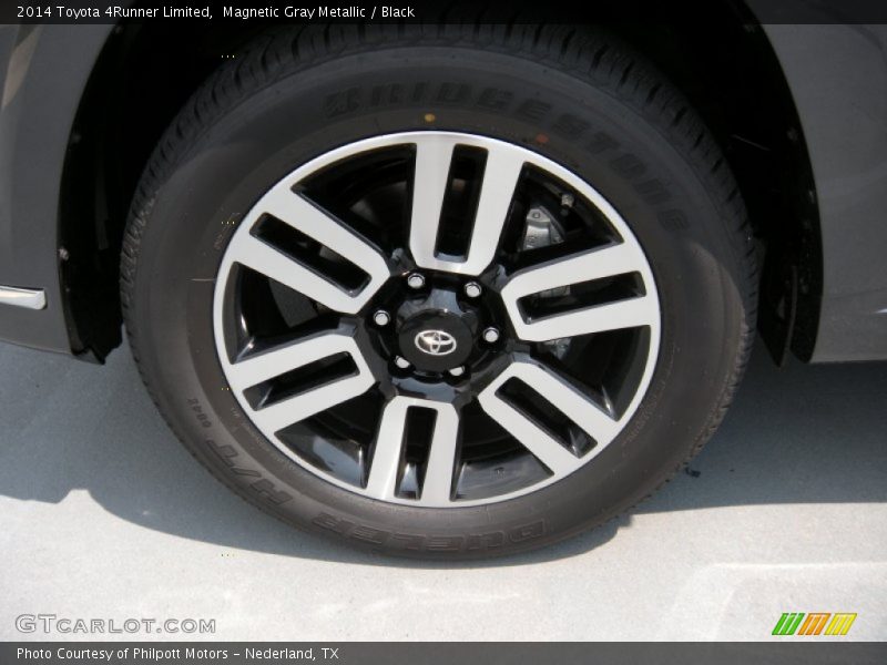 Magnetic Gray Metallic / Black 2014 Toyota 4Runner Limited