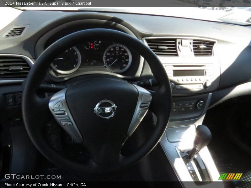 Super Black / Charcoal 2014 Nissan Sentra SR