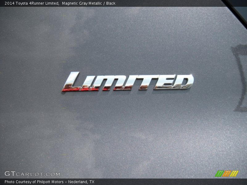 Magnetic Gray Metallic / Black 2014 Toyota 4Runner Limited