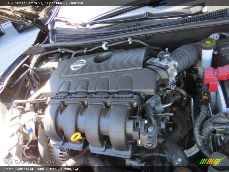 Super Black / Charcoal 2014 Nissan Sentra SR