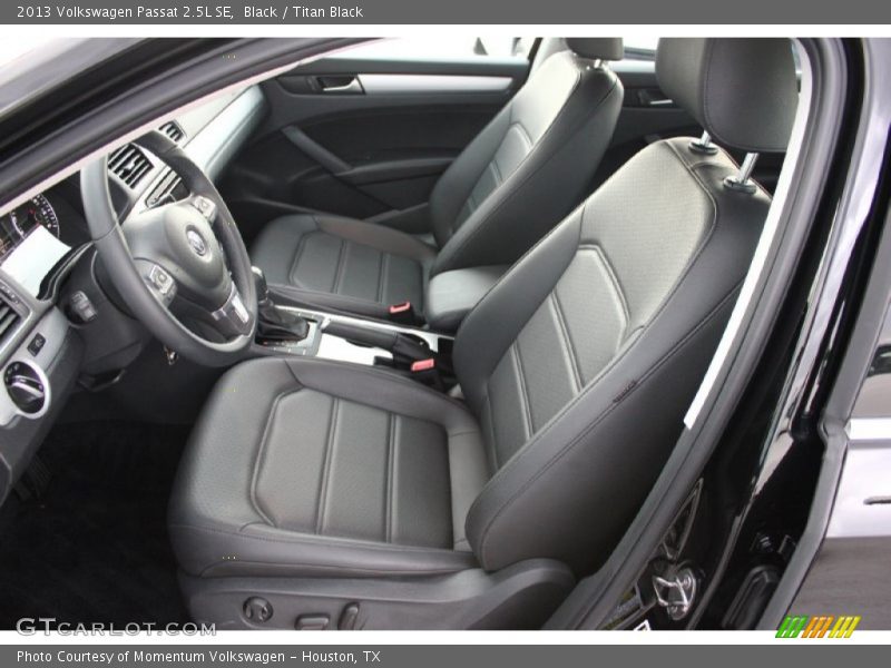 Black / Titan Black 2013 Volkswagen Passat 2.5L SE