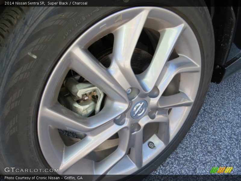 Super Black / Charcoal 2014 Nissan Sentra SR