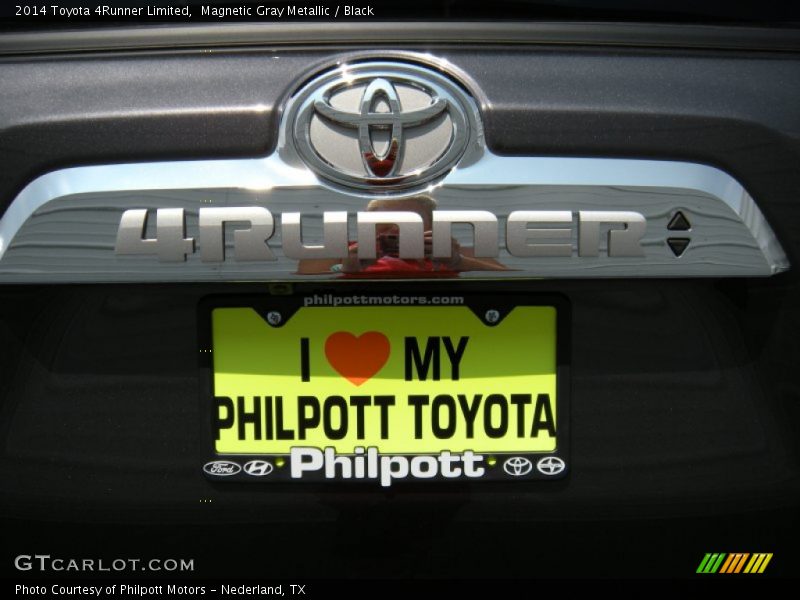Magnetic Gray Metallic / Black 2014 Toyota 4Runner Limited