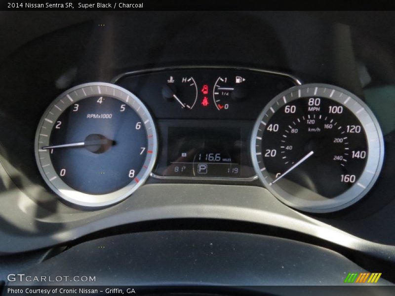 Super Black / Charcoal 2014 Nissan Sentra SR