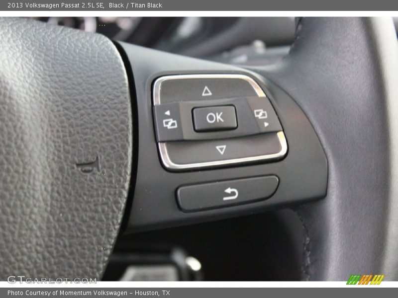 Black / Titan Black 2013 Volkswagen Passat 2.5L SE